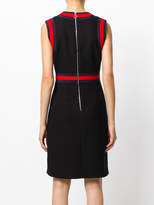 Thumbnail for your product : Gucci stripe border and bow detail knit dress