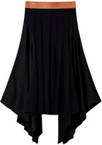 Thumbnail for your product : Loewe Asymmetric Midi Skirt