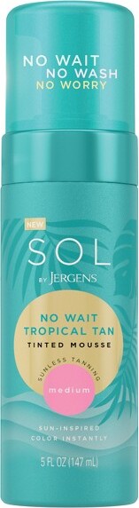 SOL by Jergens Tinted Sunless Tanning Mousse - Medium - 5 fl oz - ShopStyle