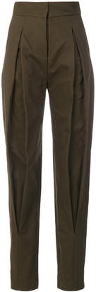 Capucci high-waisted tailored trousers