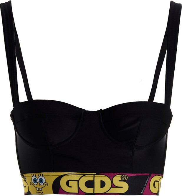 GCDS Spongebob Printed Bra - ShopStyle Chemises