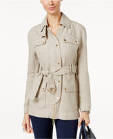 Thumbnail for your product : MICHAEL Michael Kors Linen Trench Coat