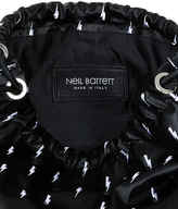 Thumbnail for your product : Neil Barrett Bolts Faux Leather Drawstring Backpack