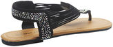 Thumbnail for your product : Wet Seal Strappy & Rhinestone T-Strap Sandals