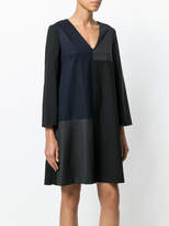 Thumbnail for your product : Les Copains panelled V-neck dress