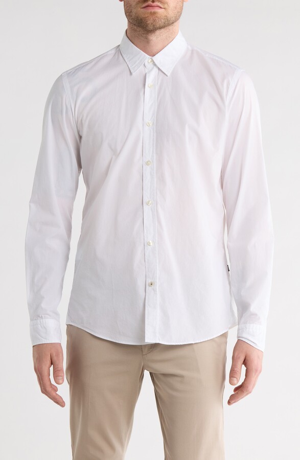 Roan Kent Cotton Button-Up Shirt