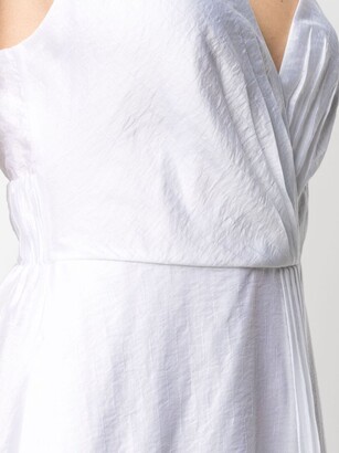 Emporio Armani V-Neck Sleeveless Maxi Dress