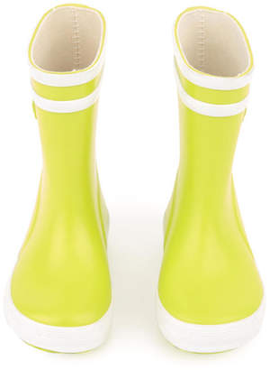 Aigle Lime Green rain boots - Baby Flac