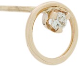 Thumbnail for your product : Zoë Chicco 14kt Yellow Gold Circle Diamond Studs