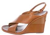 Thumbnail for your product : Tory Burch Leather Wedge Sandals