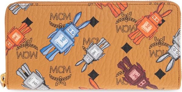 MCM Zip-Up Continental Wallet