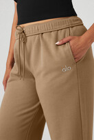 Thumbnail for your product : Alo Yoga Accolade Straight Leg Sweatpant in Gravel, Size: XS |