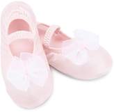 Thumbnail for your product : Baby Deer Satin Ballet Slipper Shoes