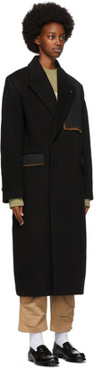 Ader Error Black Ladon Coat