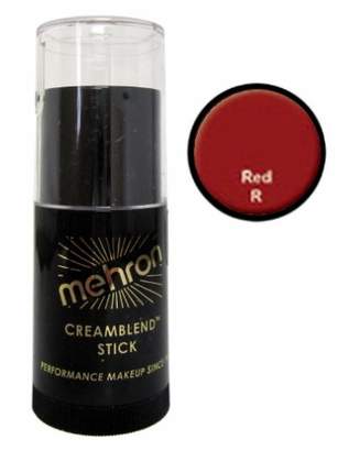 (3 Pack) mehron CreamBlend Stick - Red