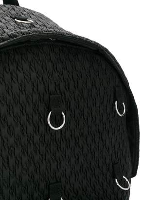 Raf Simons x Eastpack ring embellished backpack
