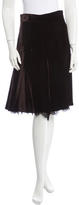 Thumbnail for your product : Dolce & Gabbana Velvet Skirt w/ Tags