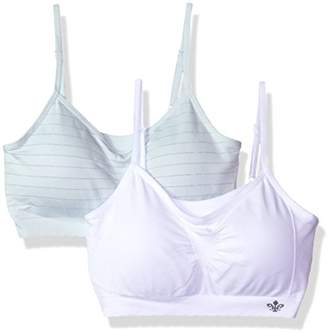 Lily of France Women's Dynamic Duo 2 Pack Seamless Bralette 2171941