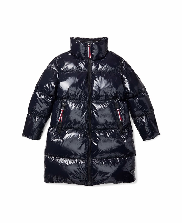 Tommy Hilfiger Women's Adaptive Icon High Gloss Puffer Coat - ShopStyle