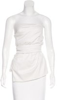 Thumbnail for your product : Donna Karan Strapless Wrap Top