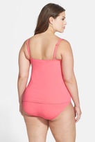 Thumbnail for your product : La Blanca Swimwear 'Sweetheart' Tankini Top (Plus Size)