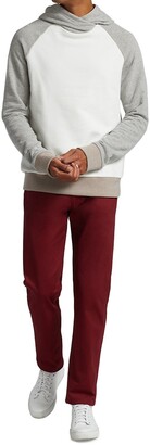Saks Fifth Avenue Contrast Pullover Hoodie Sweatshirt