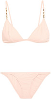 Thumbnail for your product : Melissa Odabash Mexico Embellished Triangle Bikini Top