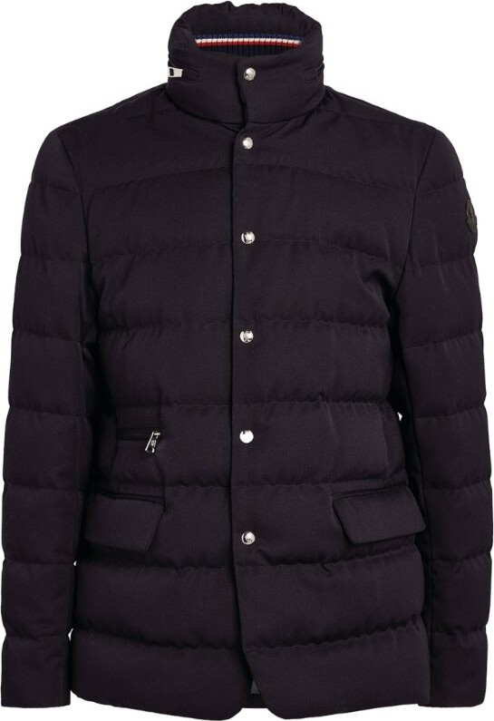 Moncler Wool Bess Coat ShopStyle