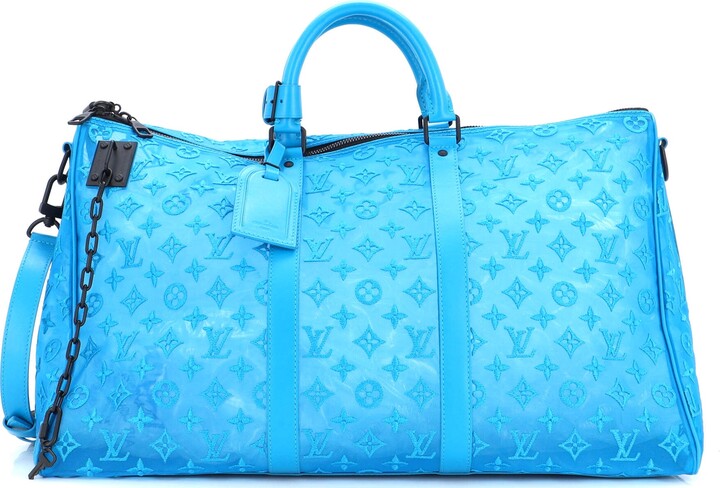 Louis Vuitton Keepall Bandouliere Bag Monogram See Through Mesh 50 -  ShopStyle