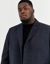 Thumbnail for your product : Burton Menswear Big & Tall coat in navy