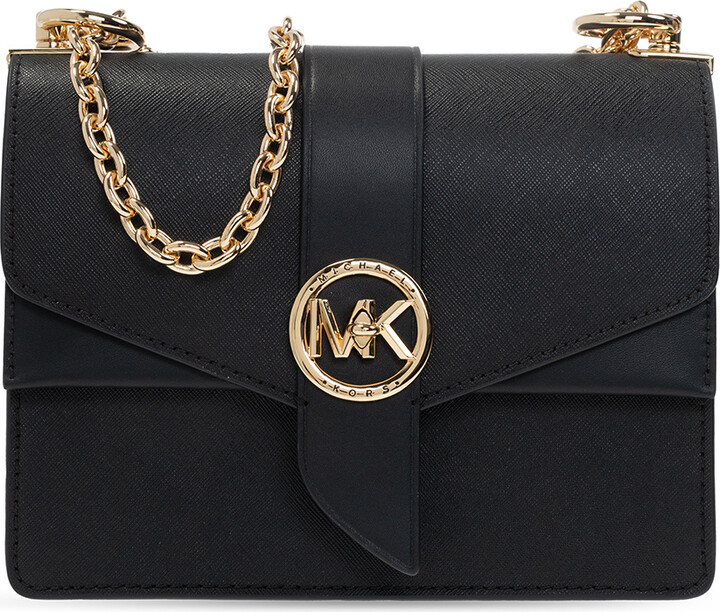 Michael Kors - Women's Greenwich Crossbody Bag Shoulder Bag - Black