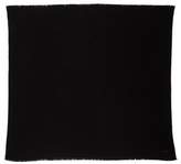 Thumbnail for your product : Saint Laurent Scallop-Trimmed Knit Scarf black Scallop-Trimmed Knit Scarf