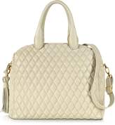 Thumbnail for your product : Fontanelli Ivory Quilted Leather Satchel