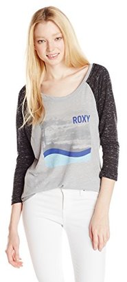 Roxy Juniors Long-Sleeve Graphic Baseball Tee