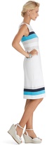 Thumbnail for your product : White House Black Market Sleeveless Colorblock Shaped Shift Dress