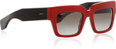 Thumbnail for your product : Prada Square-frame acetate sunglasses