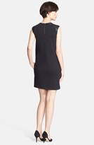 Thumbnail for your product : Vince Leather Shoulder Dress