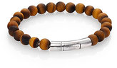 Thumbnail for your product : Tateossian Pop Tiger's Eye Beaded Bracelet