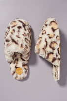 Thumbnail for your product : Anthropologie Sadie Faux Fur Slippers By in Beige Size S/M