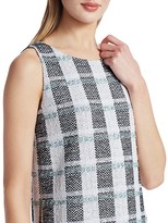Thumbnail for your product : St. John Striped Tweed Shift Dress