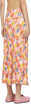 Thumbnail for your product : Marni Multicolor Floral Print Mid-Length Skirt