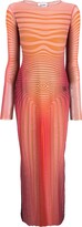 Thumbnail for your product : Jean Paul Gaultier Body Morphing striped dress