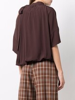 Thumbnail for your product : Semi-Couture Asymmetric Cold-Shoulder Blouse