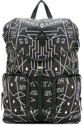 Marcelo Burlon County of Milan printed backpack - men - Nylon - One Size