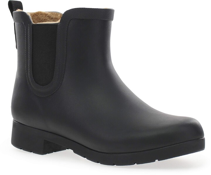 eastlake chelsea faux fur waterproof boot