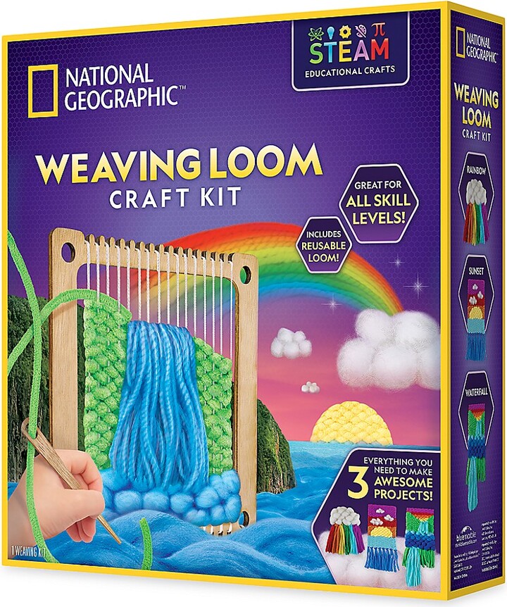 National Geographic Weaving Loom Craft Kit ShopStyle Games & Puzzles