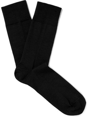 Falke Sensitive Berlin Virgin Wool-blend Socks