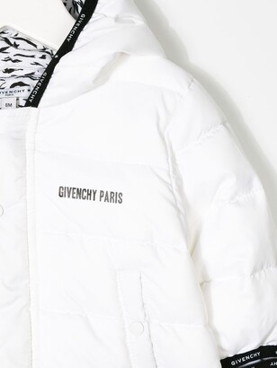 Givenchy Kids Hooded Padded Snowsuit