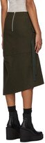 Thumbnail for your product : Sacai Khaki Wool Skirt