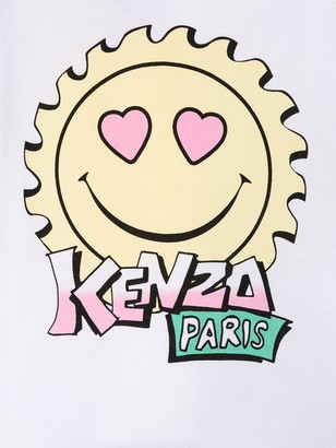 Kenzo Kids printed logo T-shirt